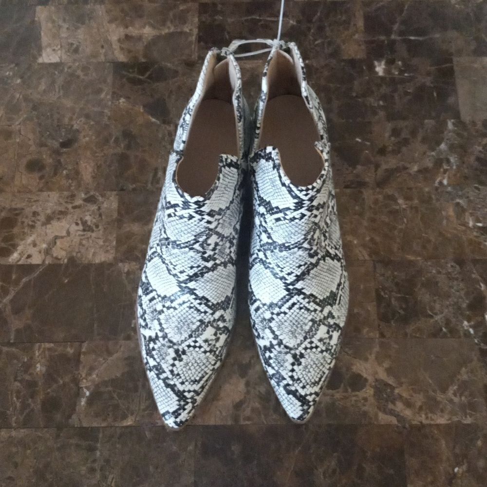 Snakeskin Ankle Boots
